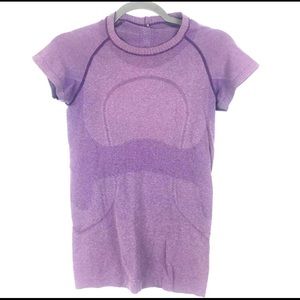🍋lululemon swiftly short sleeve tshirt purple (6)